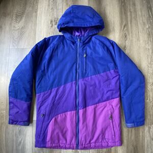 Arctix Kids Frost Insulated Jacket Girl Sz XL Blue Purple Pockets